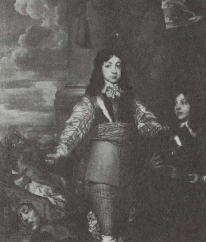 William Dobson Charles II as a boy commander